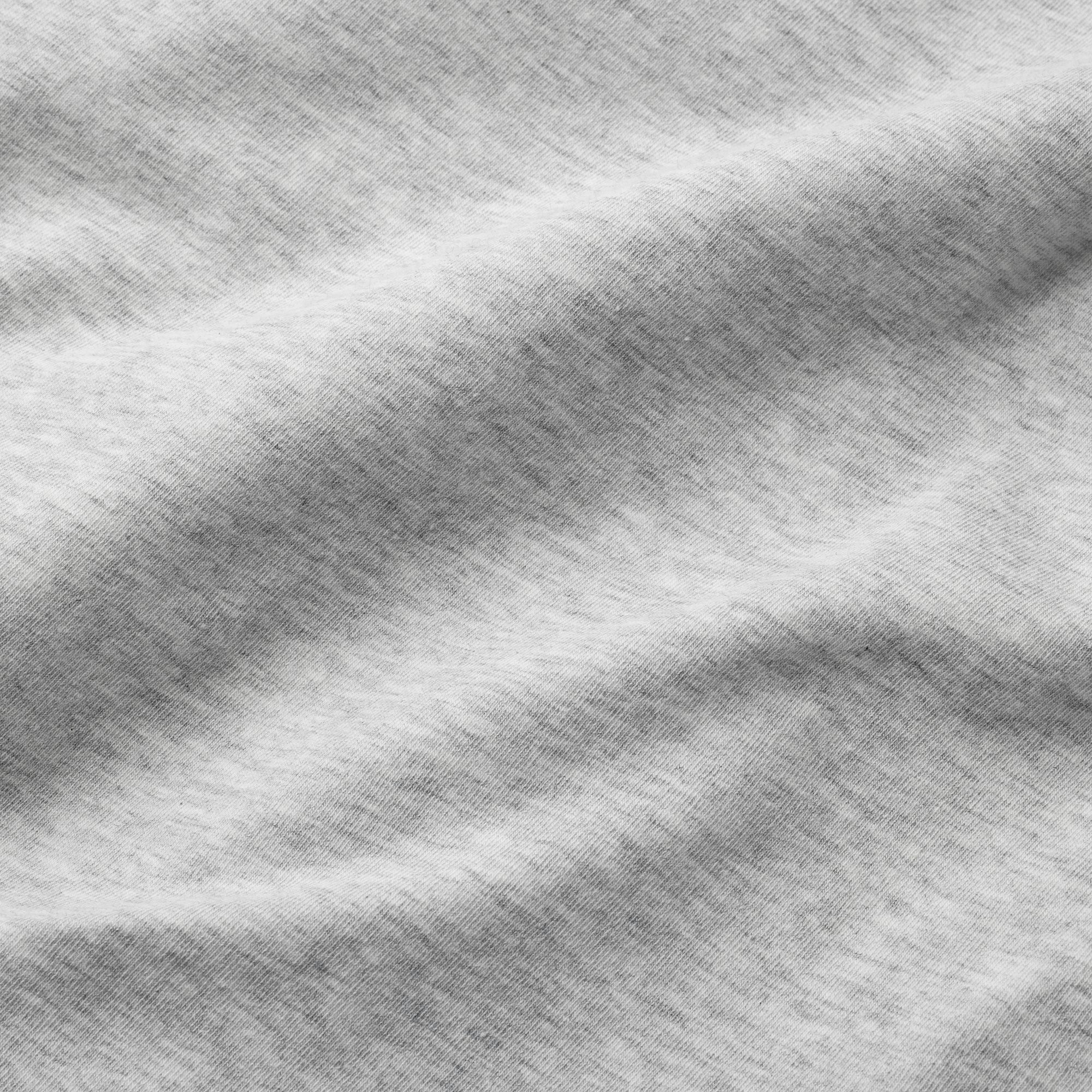 Skims Cotton Jersey Scoop Neck T-Shirt Light Heather Grey