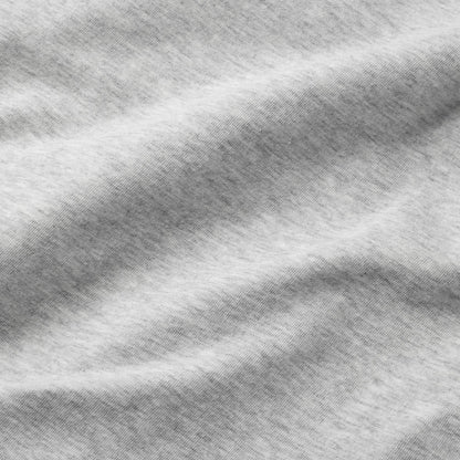 Skims Cotton Jersey Scoop Neck T-Shirt Light Heather Grey