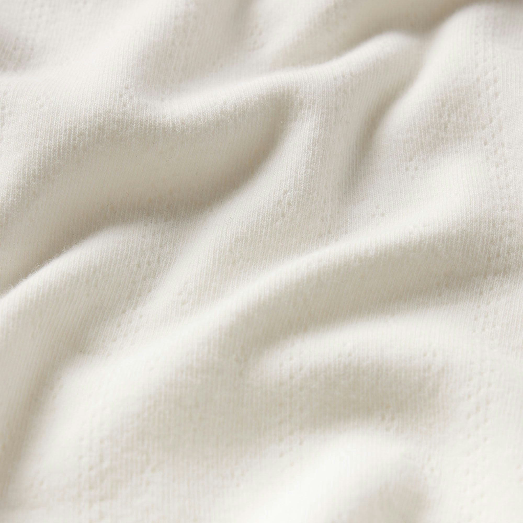 Skims Drop Needle Pointelle Long Sleeve Top Marble