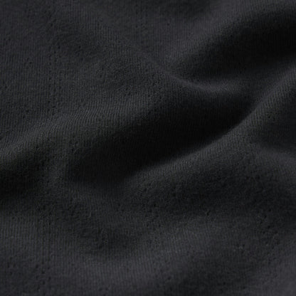 DROP NEEDLE POINTELLE LONG SLEEVE TOP