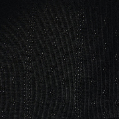 DROP NEEDLE POINTELLE LONG SLEEVE TOP