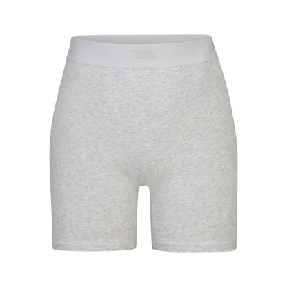 Skims Boyfriend Boxer Light Heather Grey