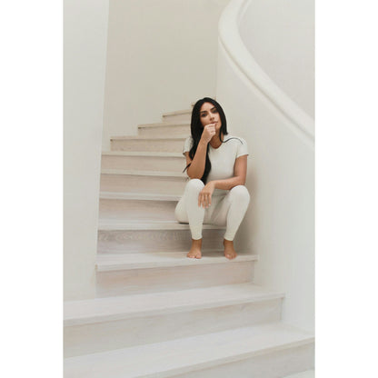 Skims Cotton Rib Legging Mineral