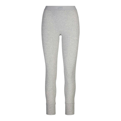 Skims Cotton Rib Legging Light Heather Grey
