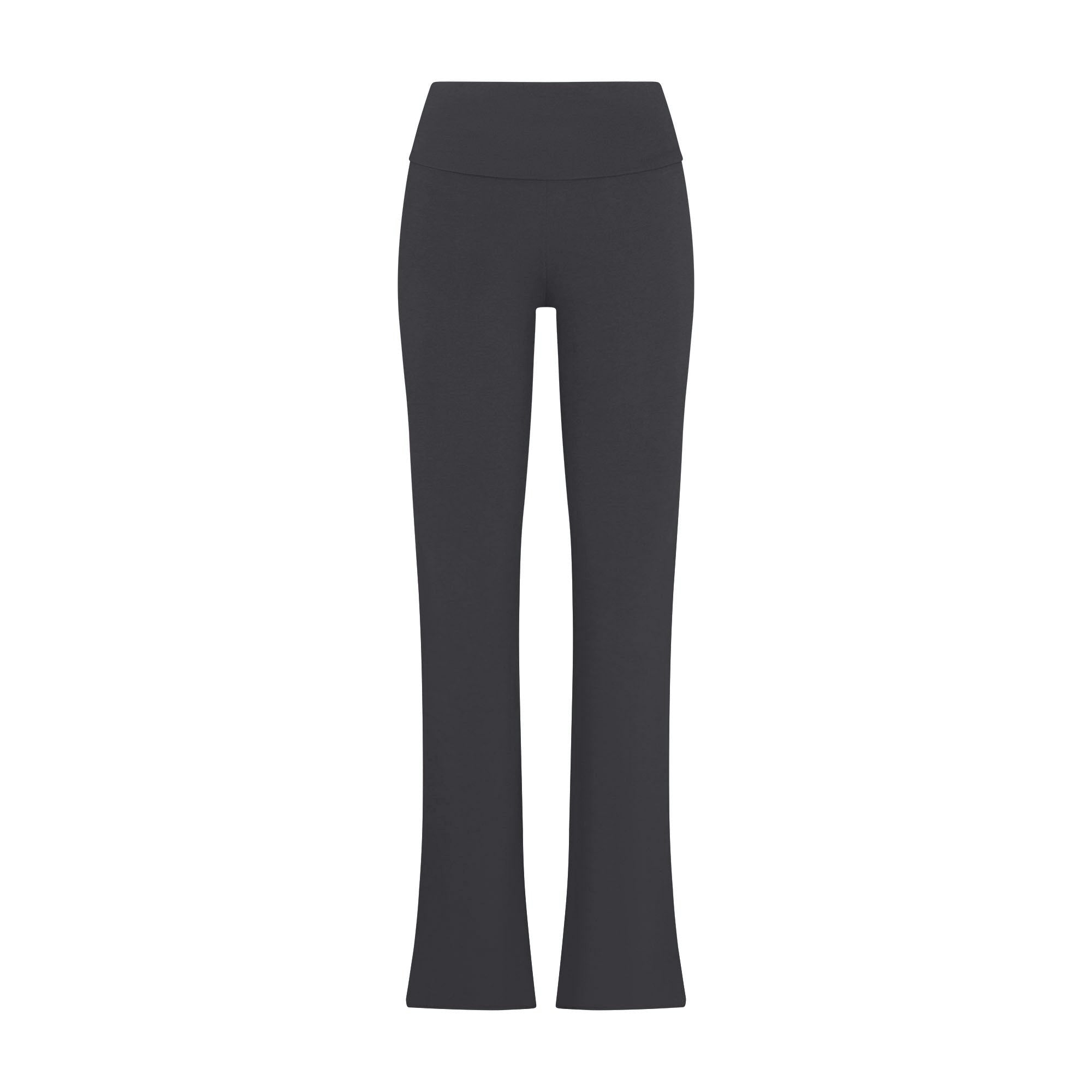 Skims Cotton Jersey Foldover Pant Ash