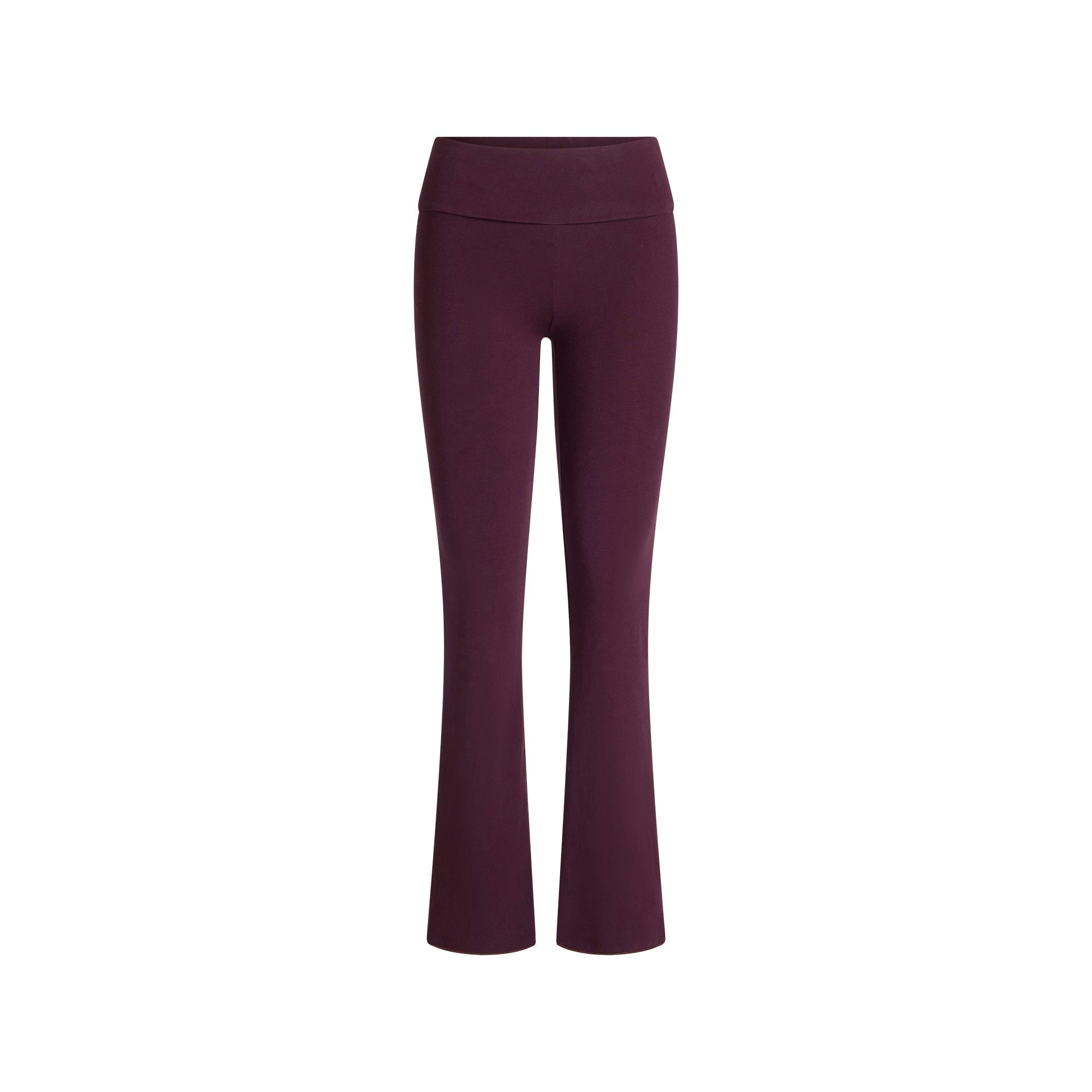 COTTON JERSEY FOLDOVER PANT