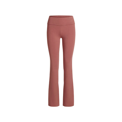 COTTON JERSEY FOLDOVER PANT