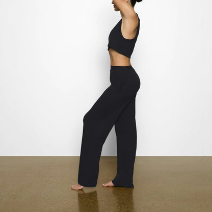 Skims Boyfriend Loose Pant Onyx