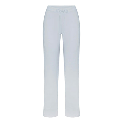 COTTON JERSEY STRAIGHT LEG PANT