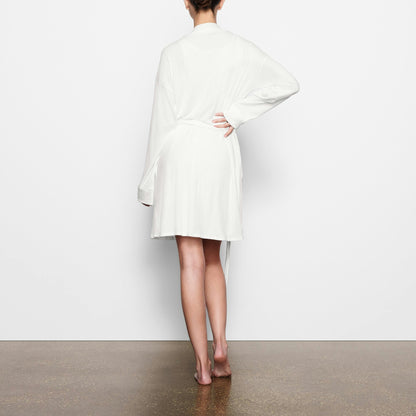 Skims Soft Lounge Robe Marble