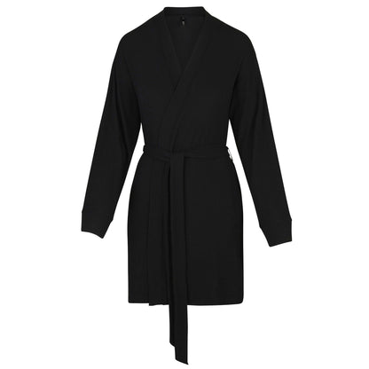 Skims Soft Lounge Robe Onyx
