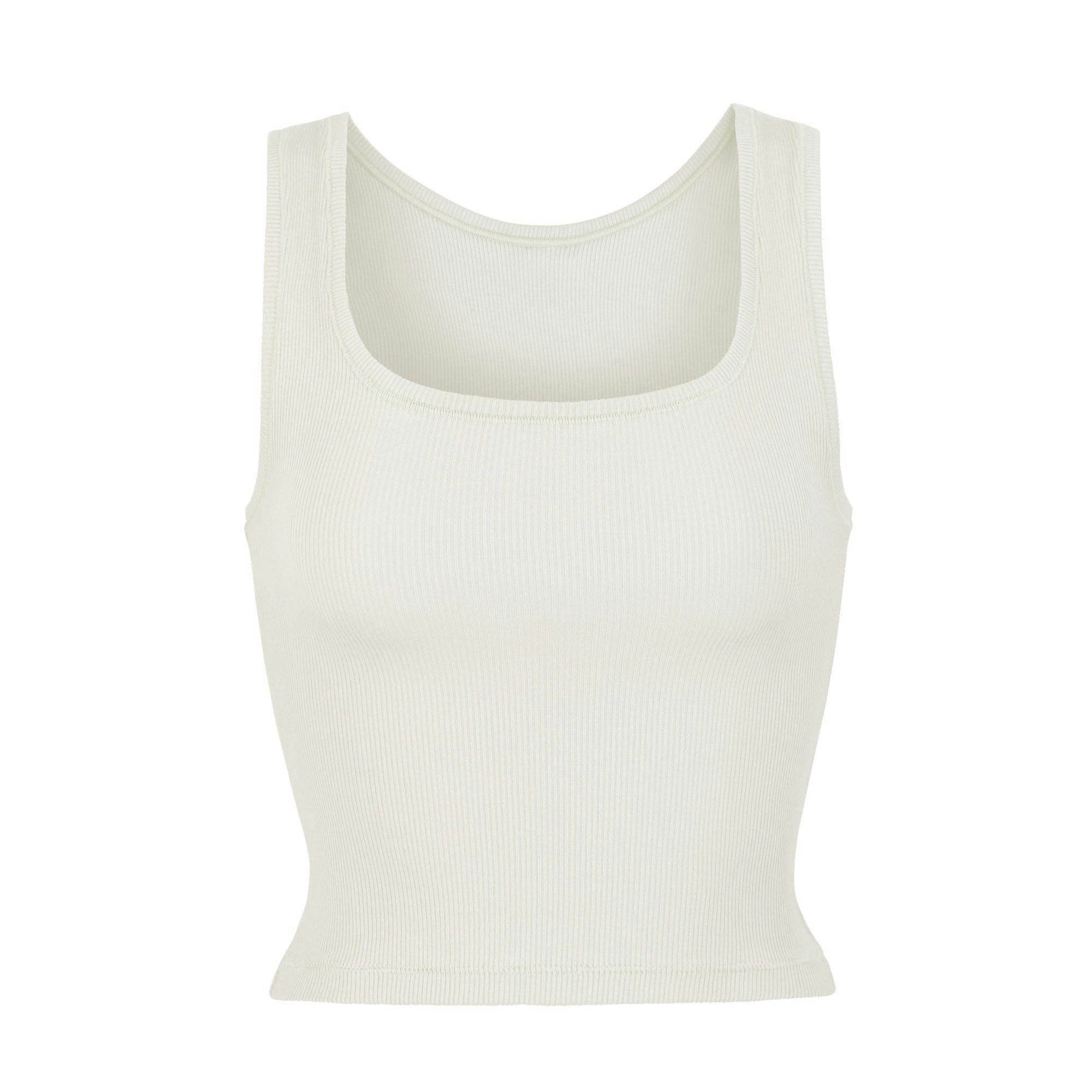 Skims Cotton Rib Tank Bone