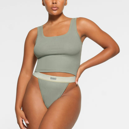 Skims Cotton Rib Tank Mineral