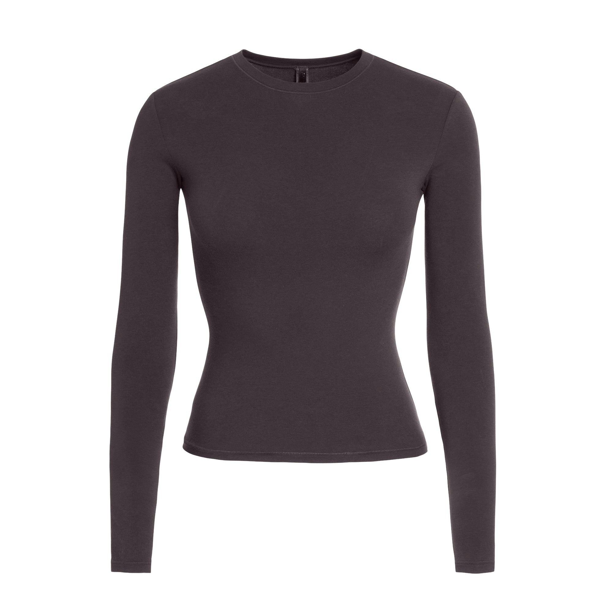 COTTON JERSEY LONG SLEEVE T-SHIRT