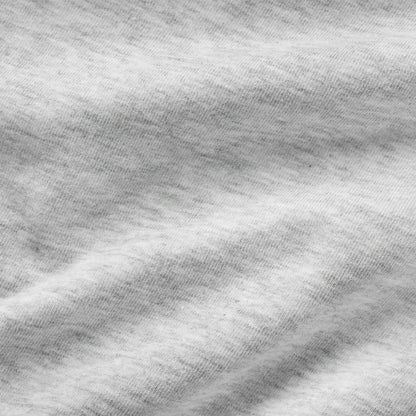Skims Cotton Jersey Long Sleeve T-Shirt Light Heather Grey