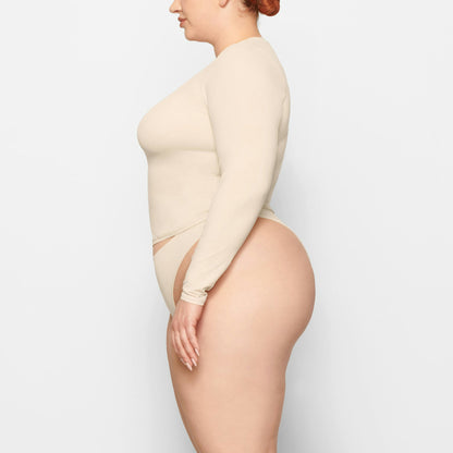 Skims Fits Everybody Long Sleeve T-Shirt Sand