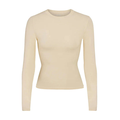 Skims Fits Everybody Long Sleeve T-Shirt Sand