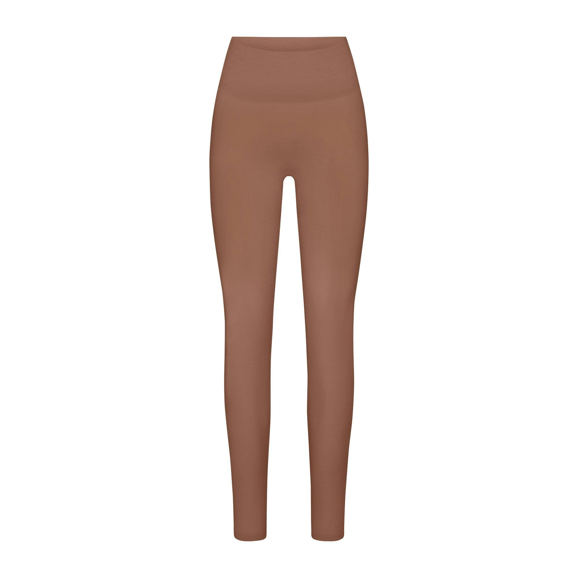 Skims Wool Rib High-Waisted Legging Sienna