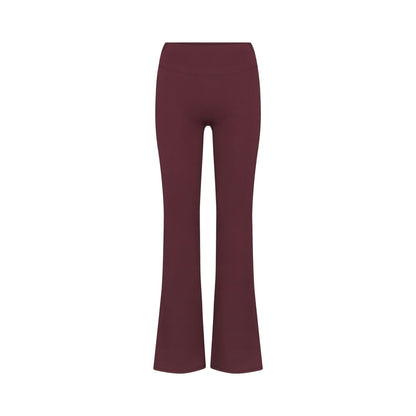Skims Nikeskims Matte Slim Flare Legging Currant