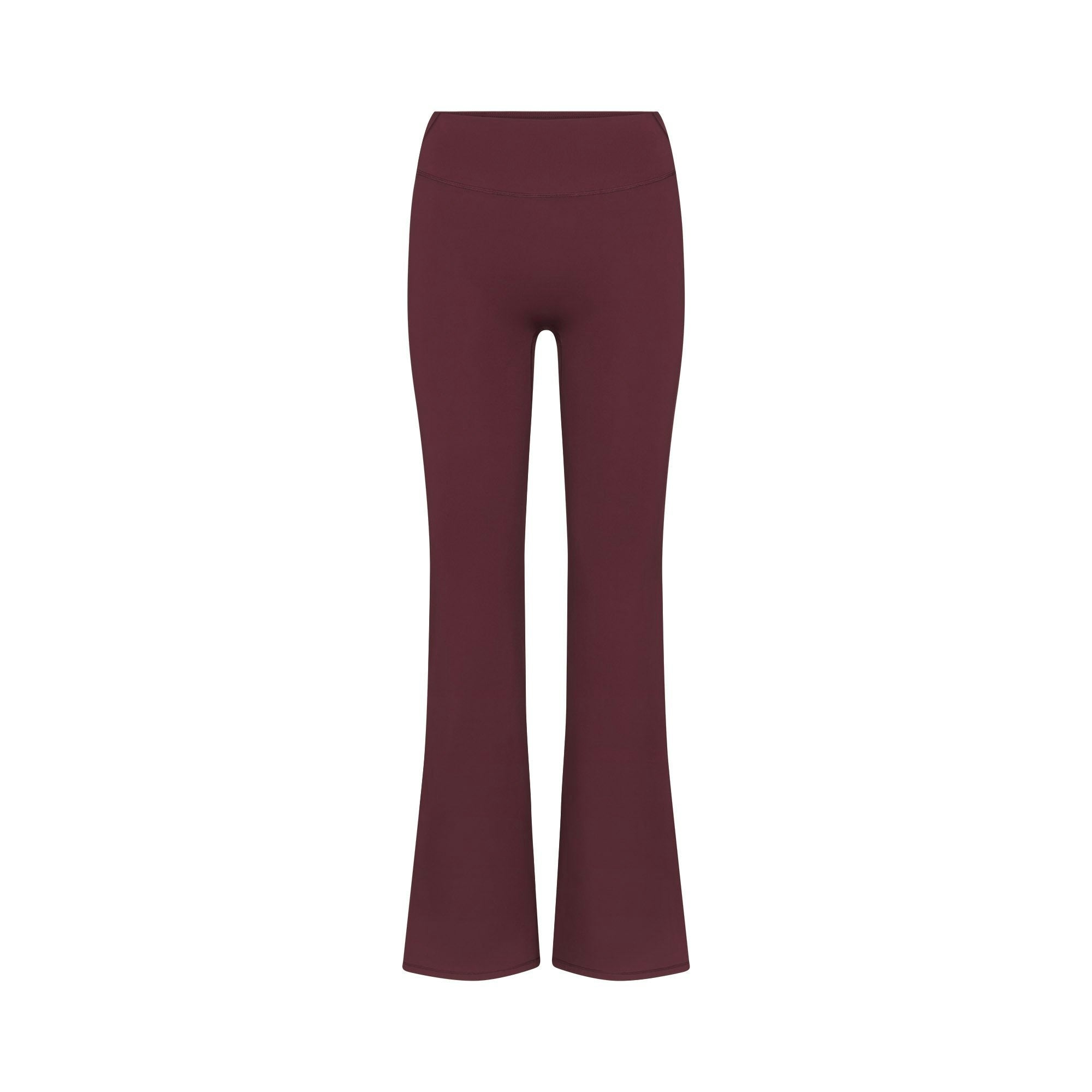 Skims Nikeskims Matte Slim Flare Legging Currant