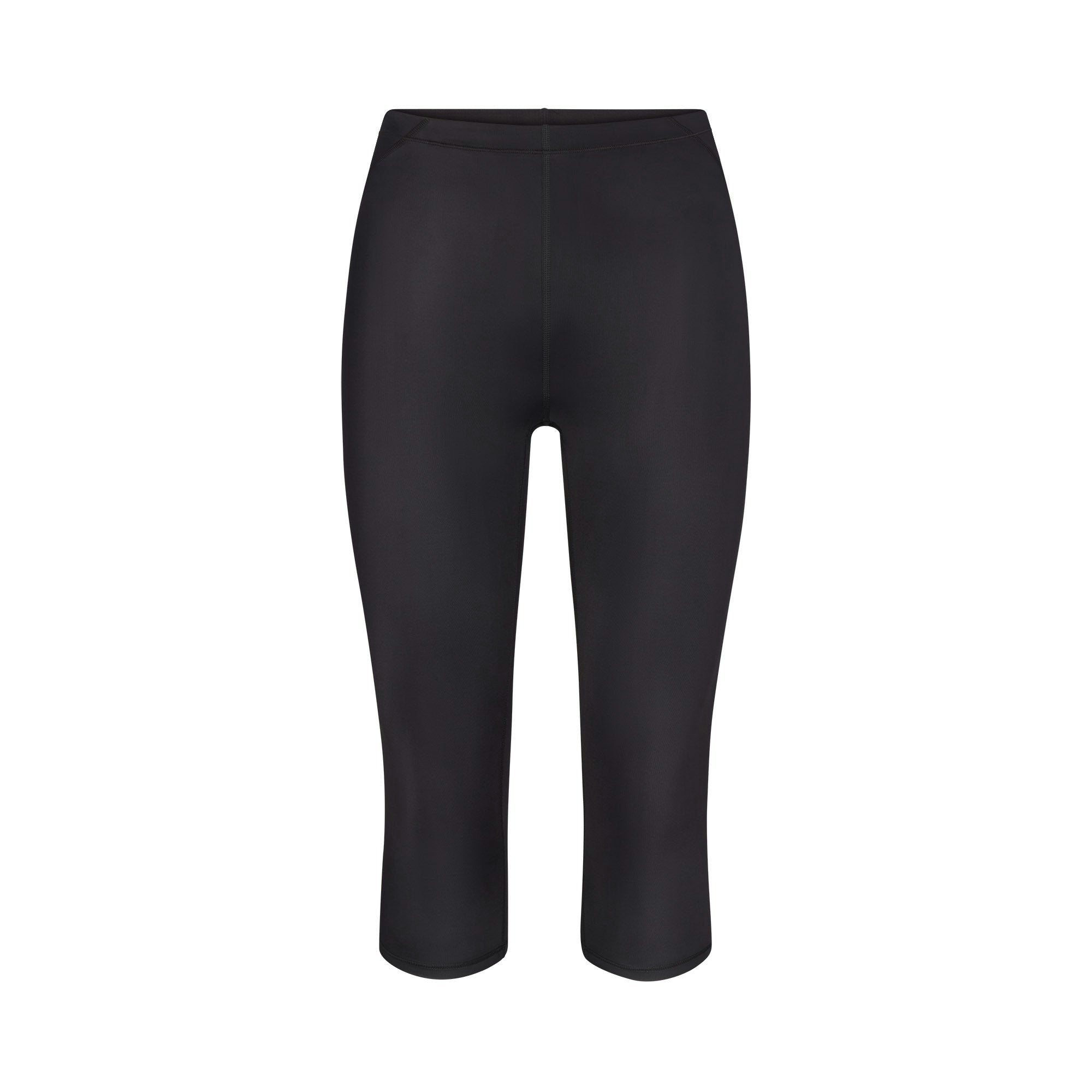 Skims Nikeskims Shine Drawcord Crop 17" Legging Obsidian