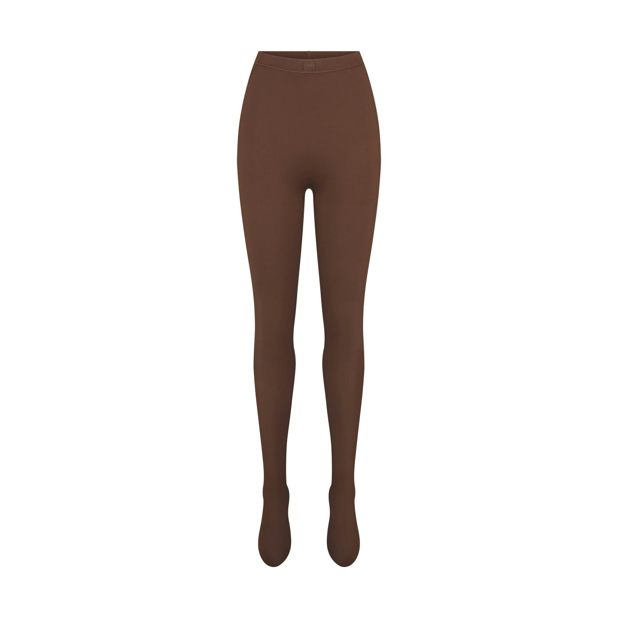 Skims Nikeskims Matte Footsie Grip Legging Dark Sepia