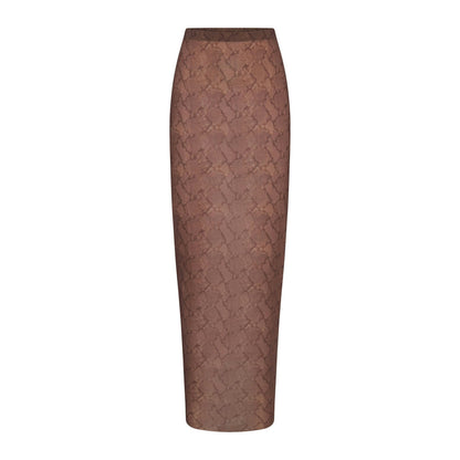 MILKY SHEER LONG SKIRT