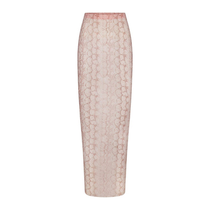 MILKY SHEER LONG SKIRT