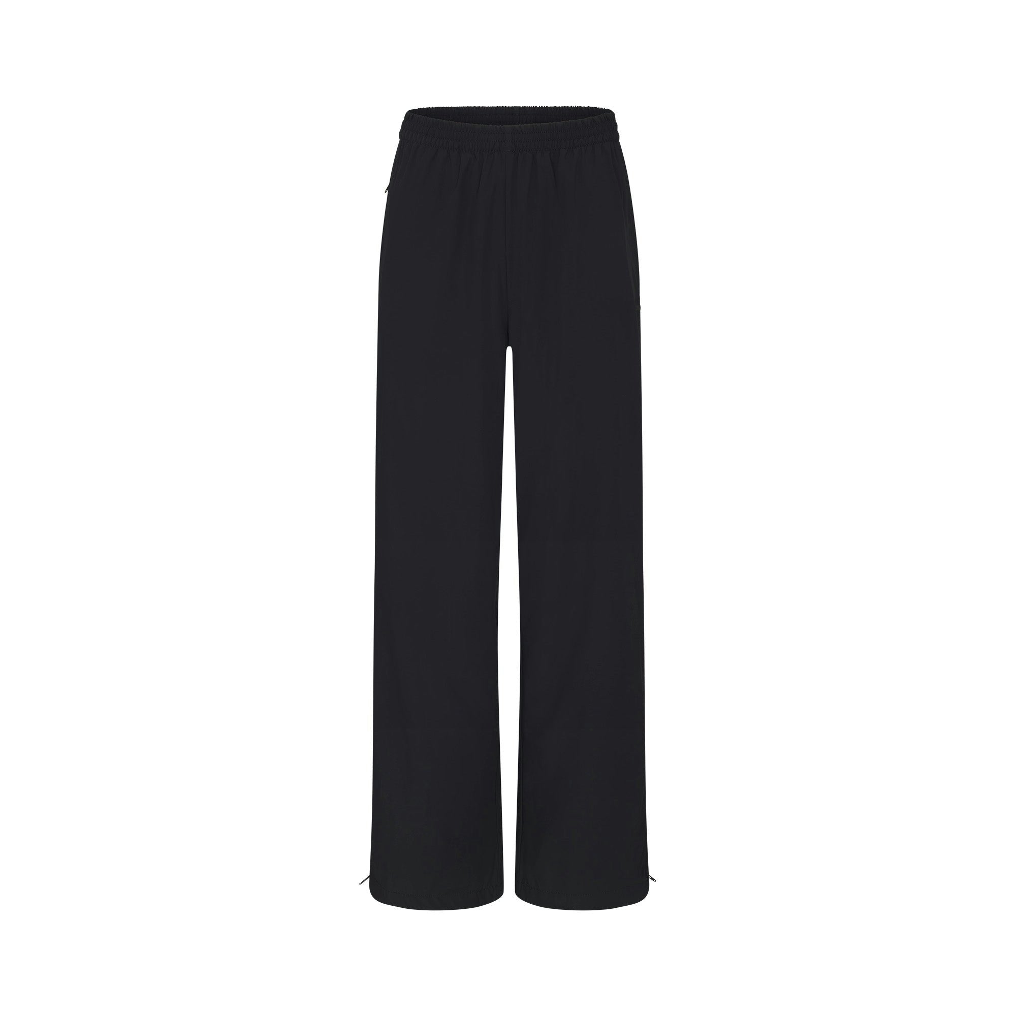 Skims Nikeskims Woven Nylon Oversized Track Pant Obsidian