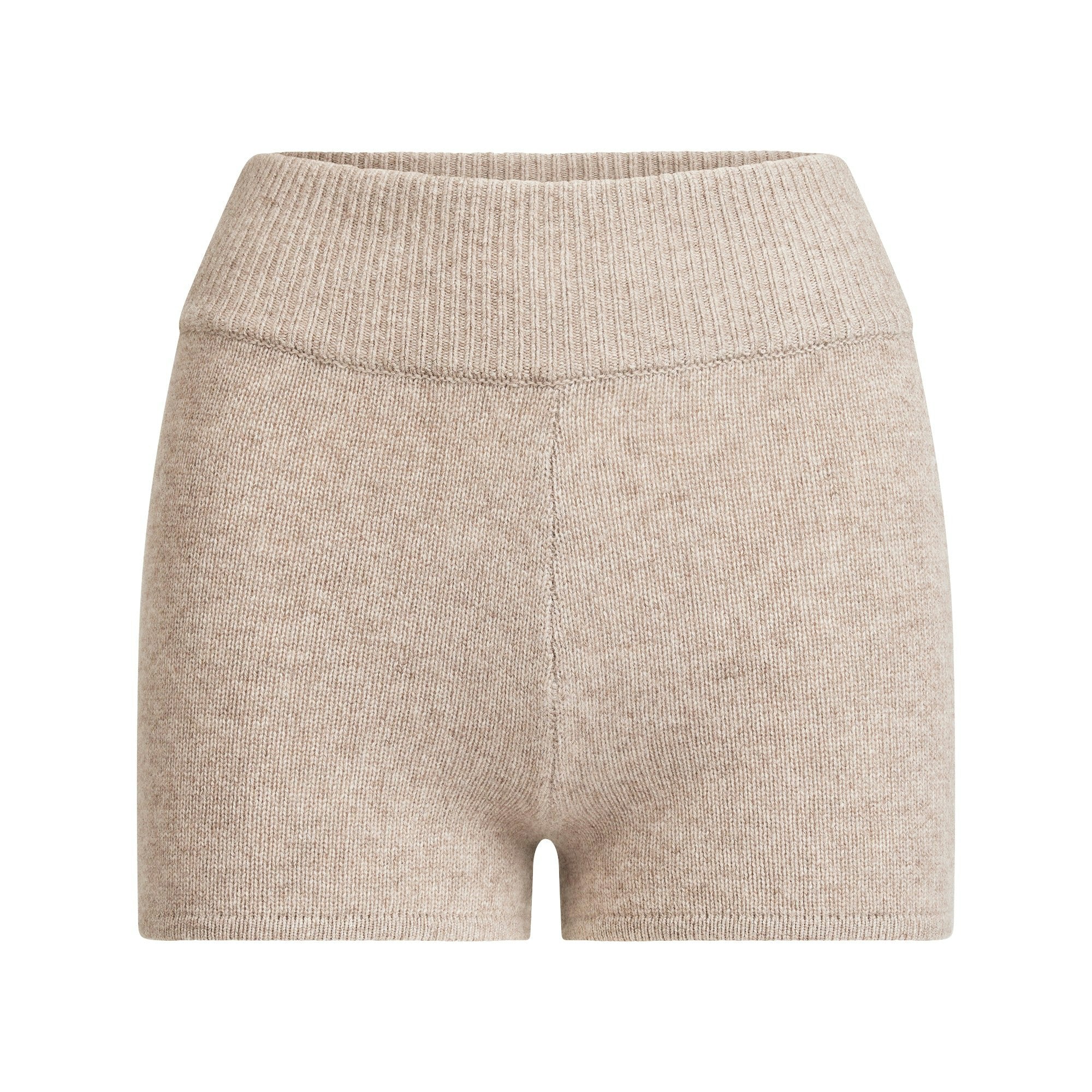 Skims Wool Cashmere Foldover Hot Short Linen