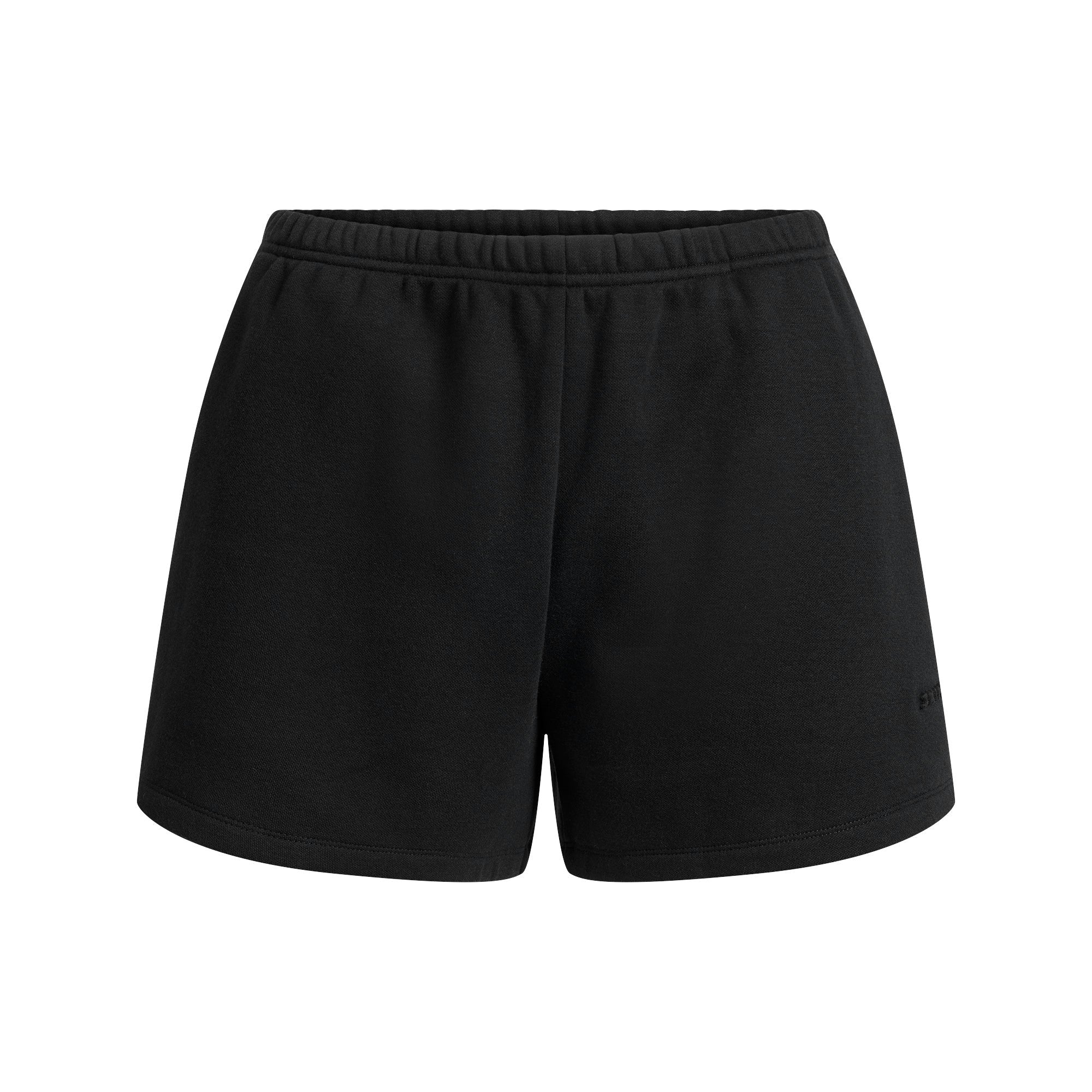Skims Cotton Fleece Classic Short Onyx