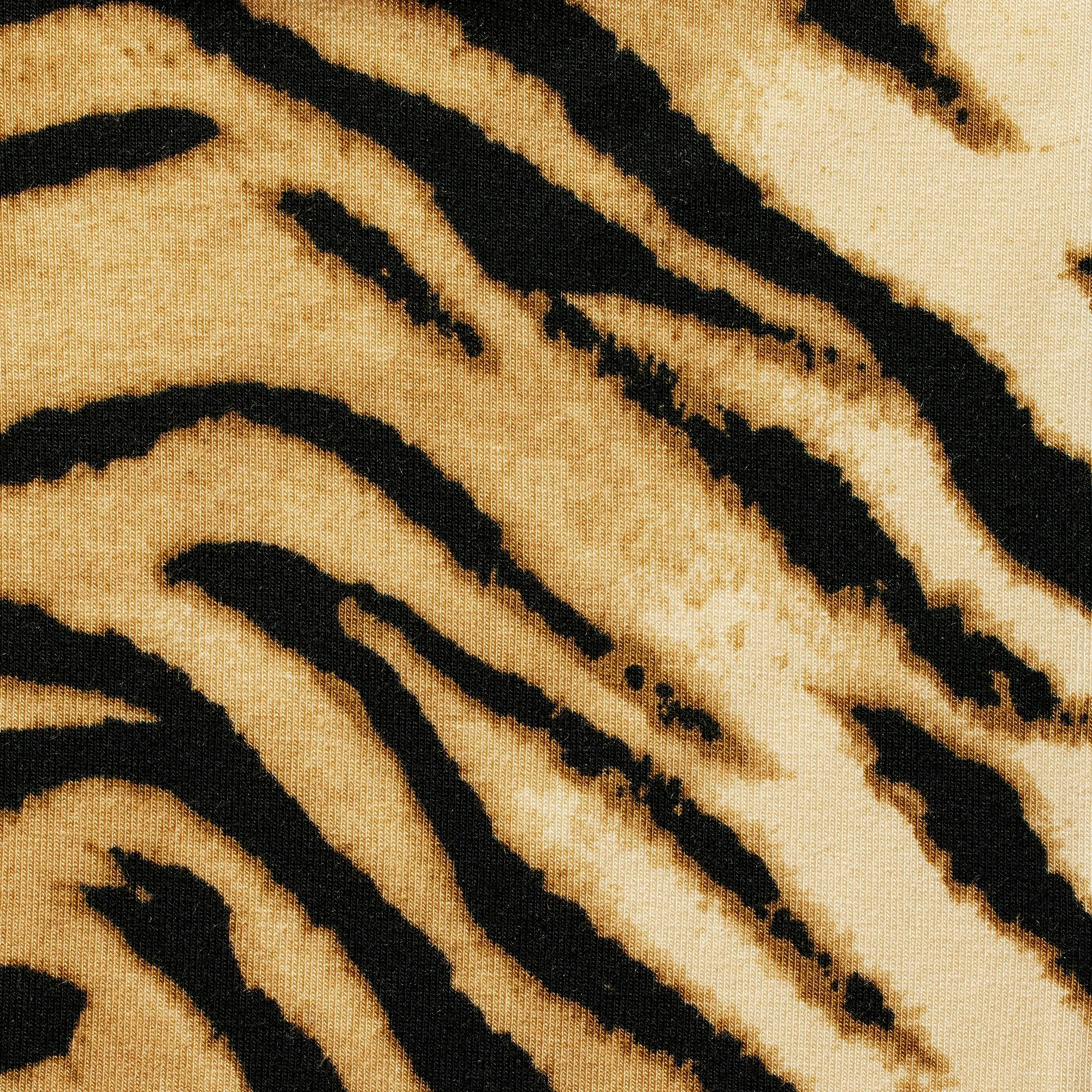 Skims Skims Sleep Short Sleeve Button Up Set Bronze Tiger Print