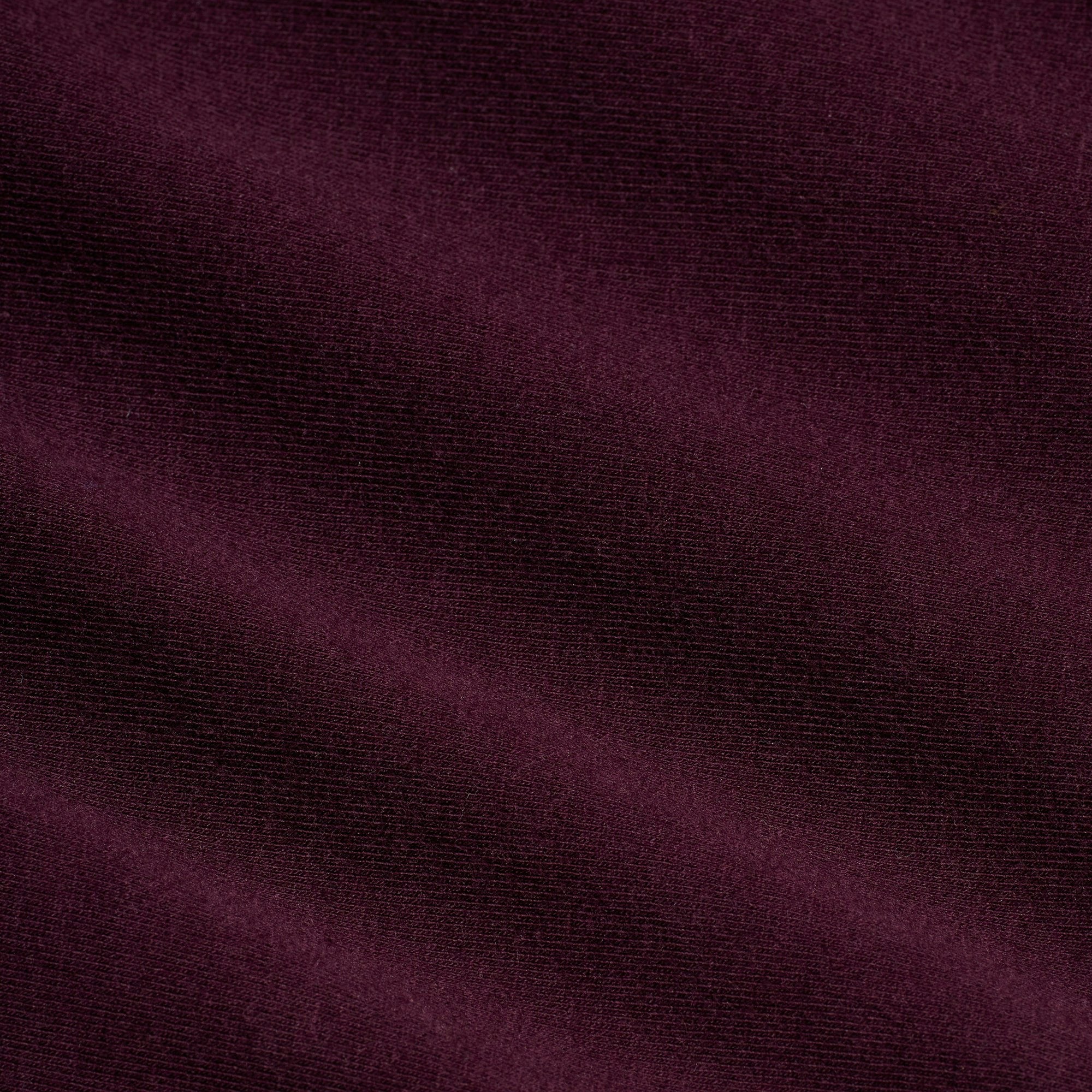 Skims Cotton Jersey Zip Up Hoodie Currant