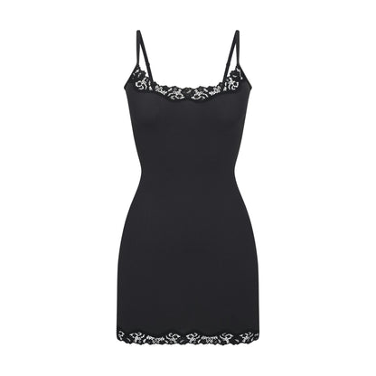 FITS EVERYBODY LACE SLIP DRESS
