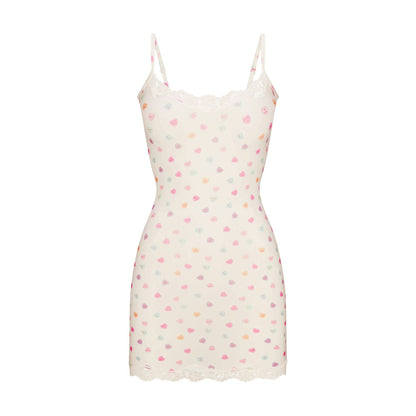 FITS EVERYBODY LACE SLIP DRESS