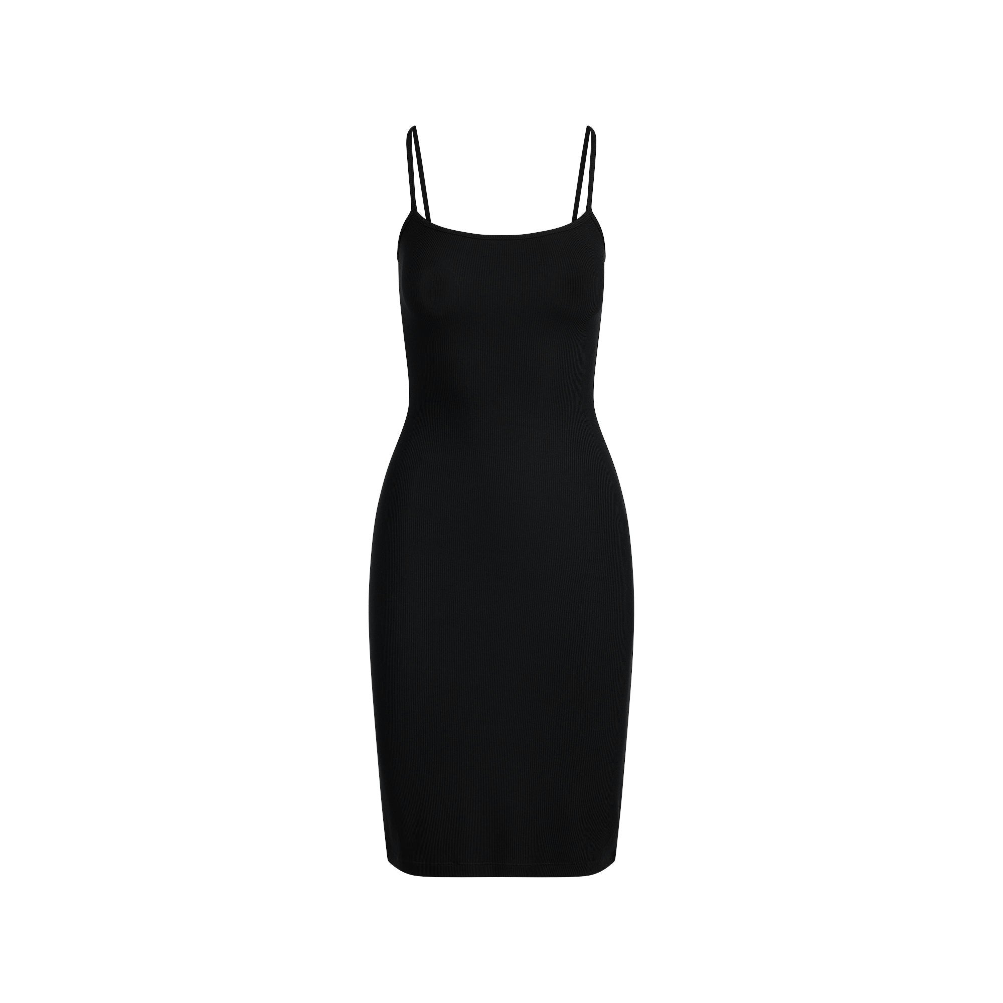 SOFT LOUNGE MIDI SLIP DRESS