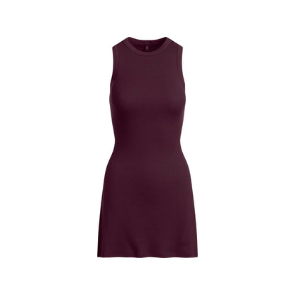 COTTON RIB TANK DRESS