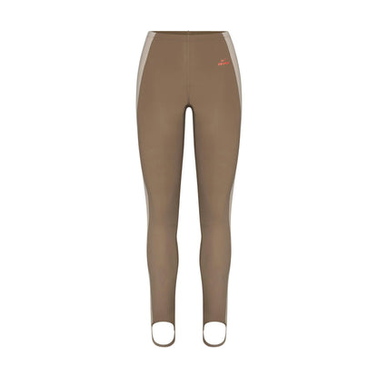 Skims Nikeskims Shine Drawcord Stirrup 26" Legging Truffle And Stone