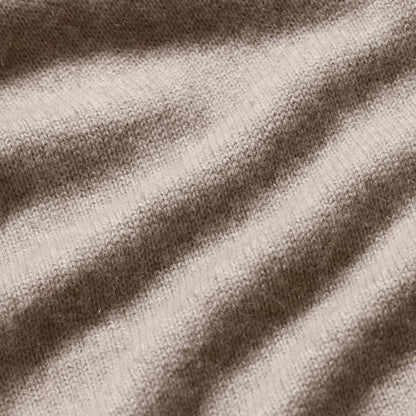 Skims Wool Cashmere Oversized V Neck Sweater Linen