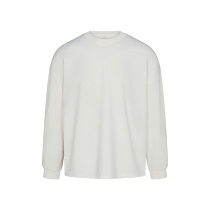 Skims Heavy Cotton Oversized Long Sleeve T-Shirt Marble