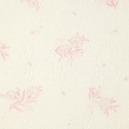 Skims Logo Pointelle Mini Dress Marble Halite Floral Print