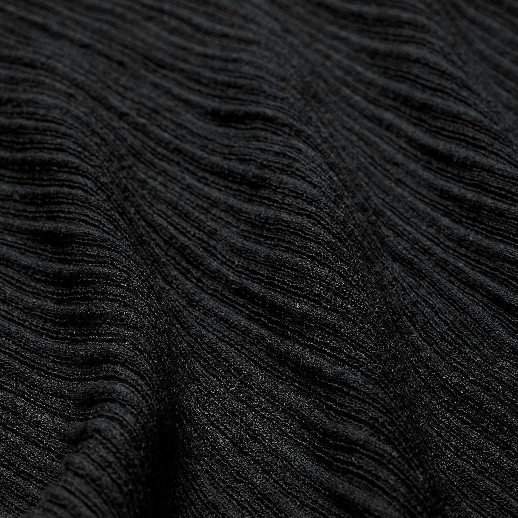 SHEER KNIT LONG SLEEVE HENLEY