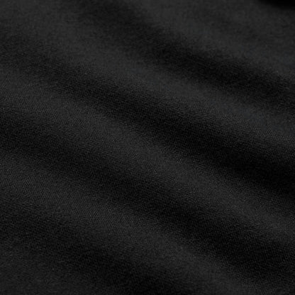 Skims Cotton Fleece Oversized Double Waistband Pant Onyx