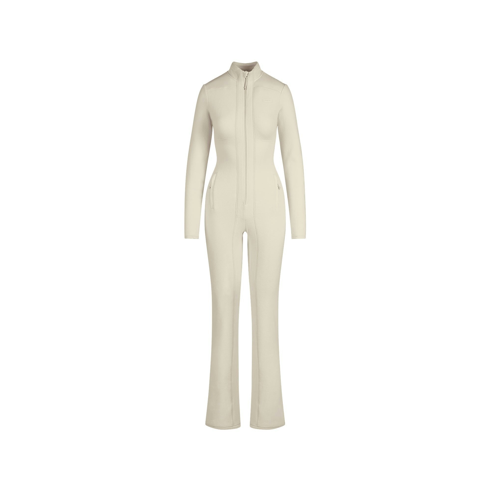 Skims Outdoor Fleece Catsuit Ecru