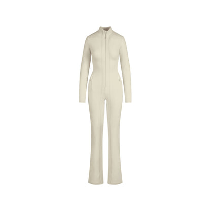 Skims Outdoor Fleece Catsuit Ecru