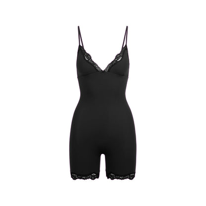 FITS EVERYBODY LACE TRIANGLE ONESIE