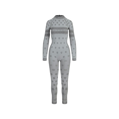 Skims Skims First Layers Turtleneck Catsuit Mirror Winter Fair Isle