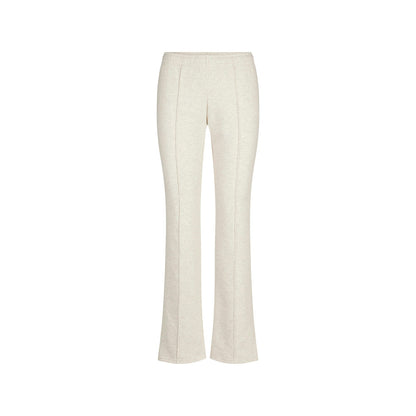 COTTON FLEECE LOW RISE SLIM PANT