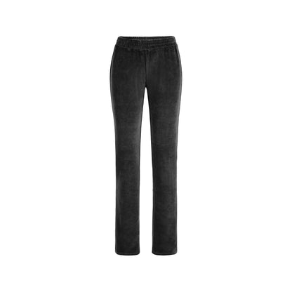 Skims Velour Slim Pant Onyx