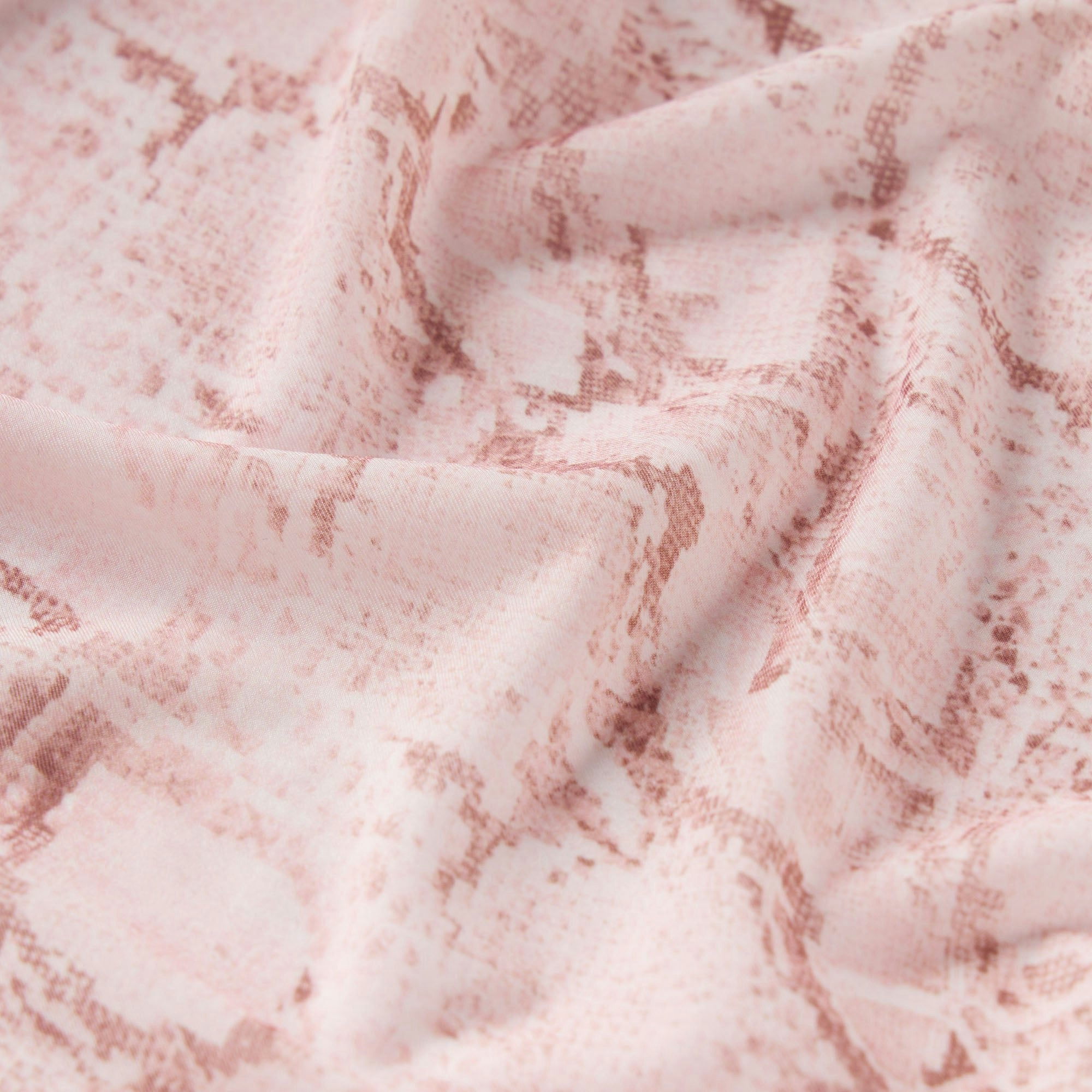 Skims Milky Sheer Cami Bodysuit Rose Pastel Snake Print